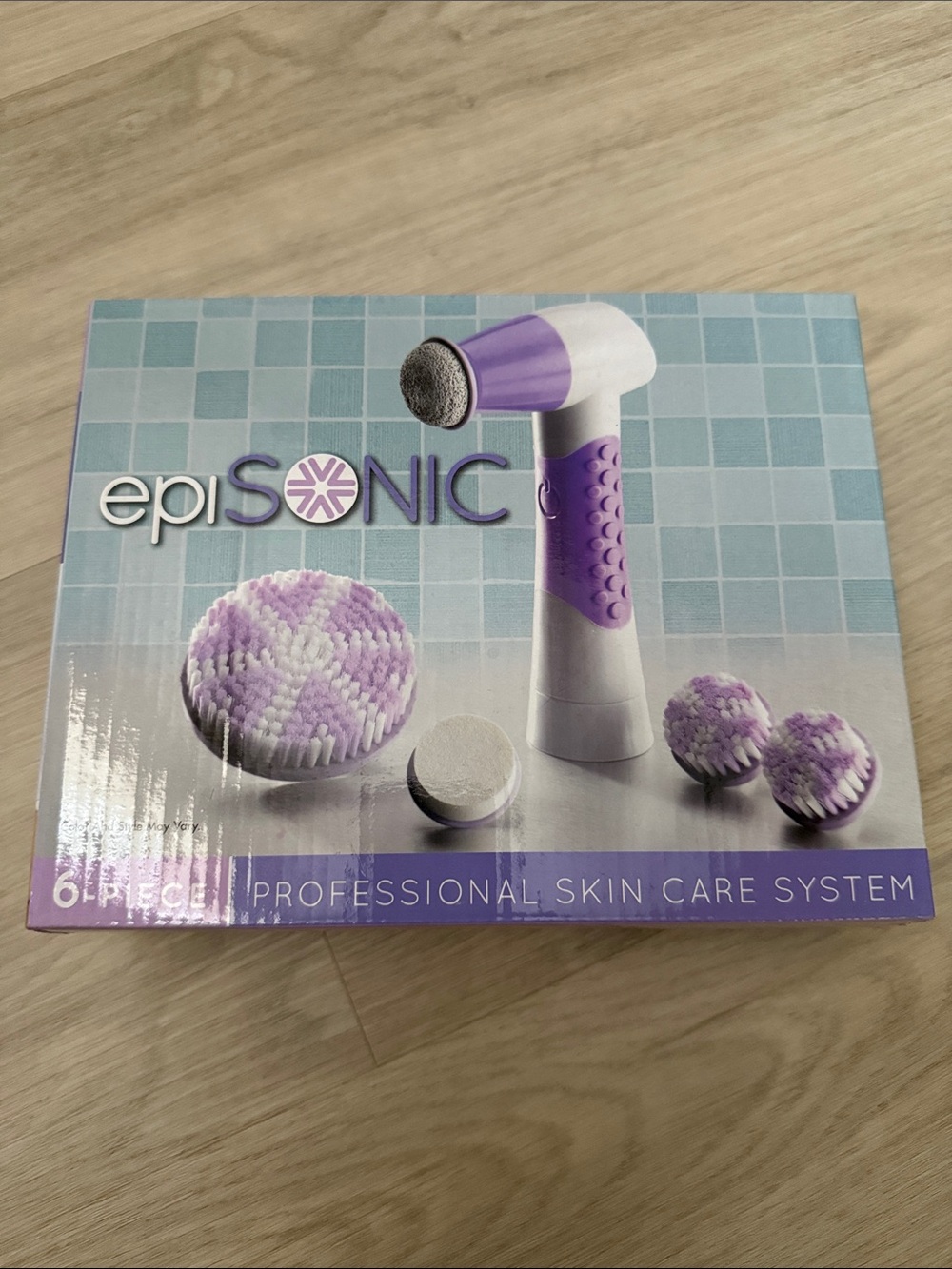 Professional Facial Cleansing Brush - Purple